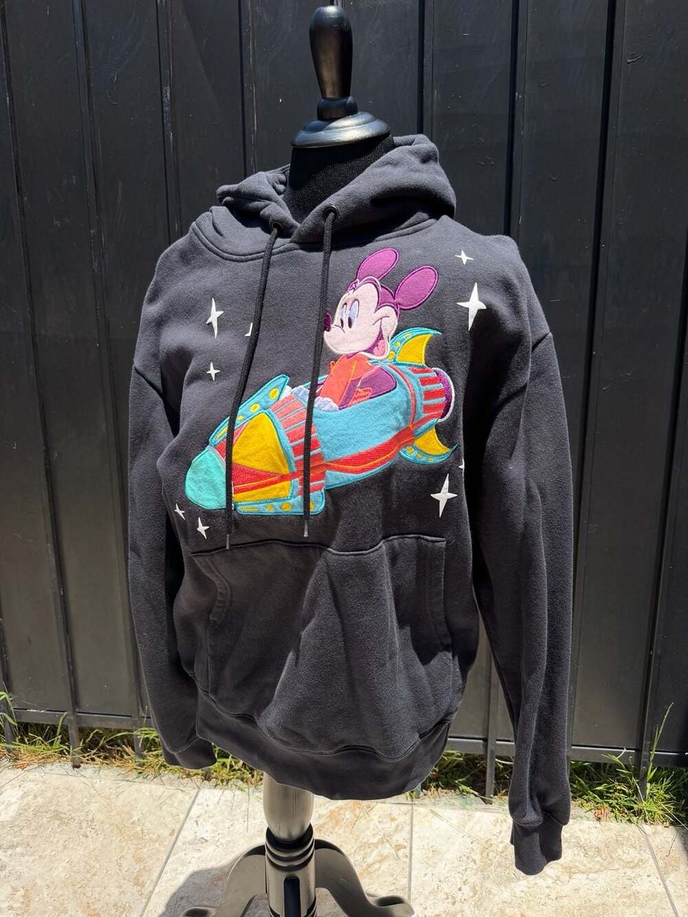 Disney Parks Play In The Park Mickey Mouse Astro Orbiter Embroidered Hoodie